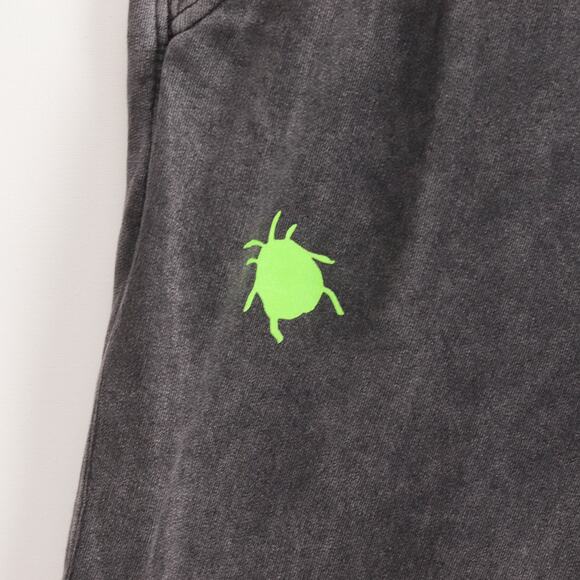 Beetlejuice Joggers Men’s Medium Relaxed Fit Charcoal Graphic Print Broadway - Picture 4 of 10